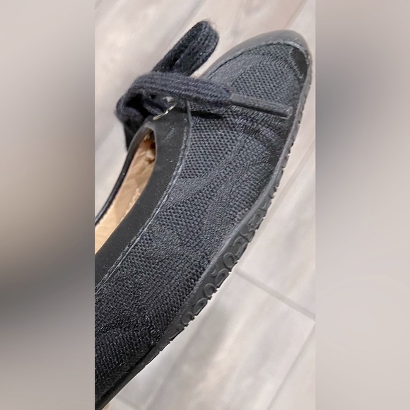 Coach Black Flats - Picture 5 of 11
